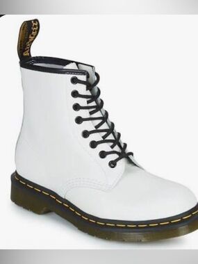 Dr martens white boots
